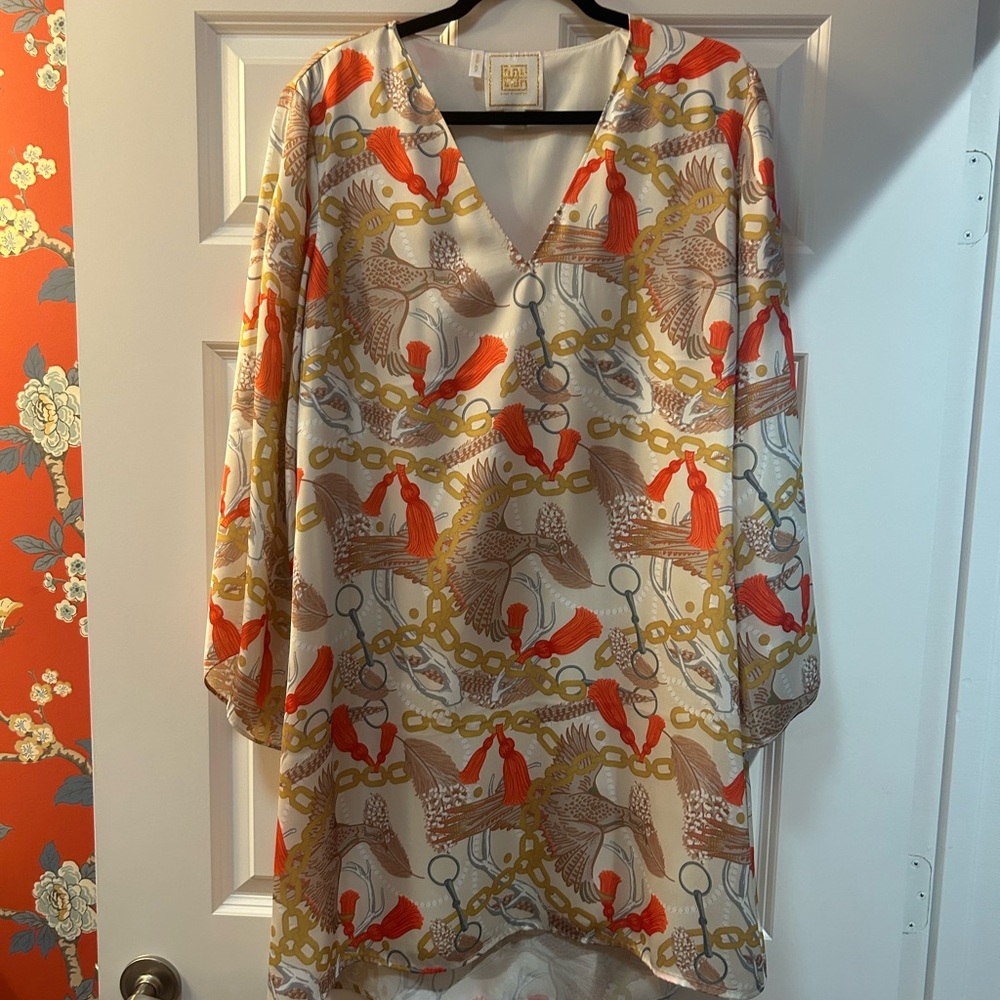 Gorgeous Emily McCarthy dress.  Size large.  Like new.  Worn once.